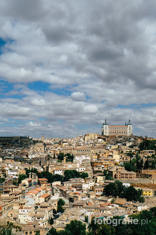 Widok na miasto Toledo.
Hiszpania 2016.