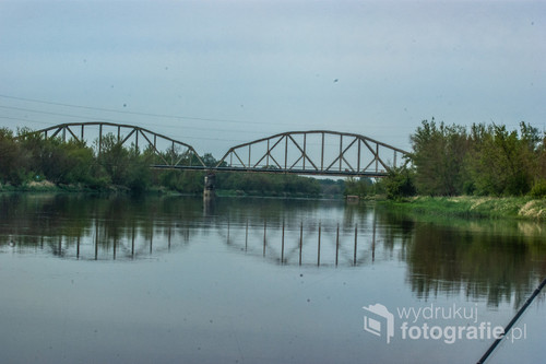 Nieużywany most kolejowy Ostrołęka