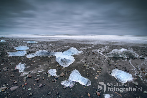 Diamentowa plaża. Islandia
Famous diamond beach on Iceland