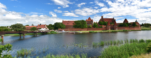 Zamek w Malborku, lipiec 2022r.