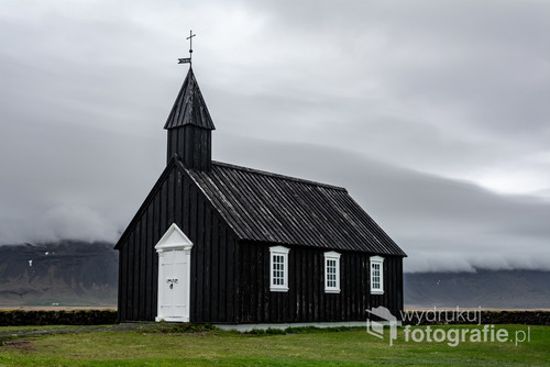 Czarny kościół Budakirkja, Islandia