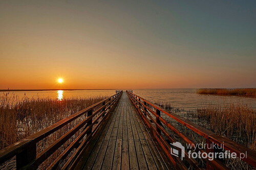 Zdjęcie wykonane o zachodzie słońca w miejscowości Żarnowska nad Jeziorem Łebsko. Moje ulubione miejsce