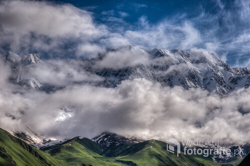 Gruzja, góry Kaukazu