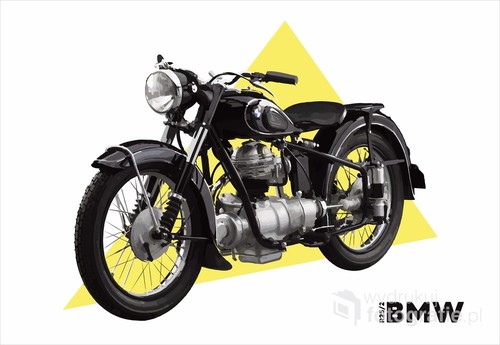 Grafika motocykla BMW R25 