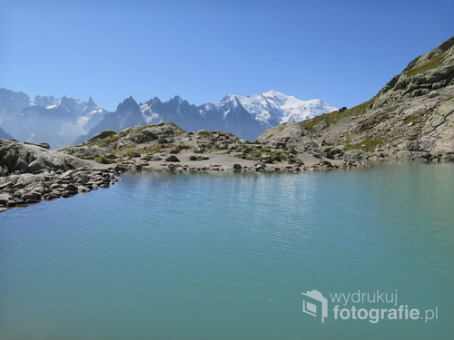 Lac Blanc, Alpy Francuskie, sierpień 2017