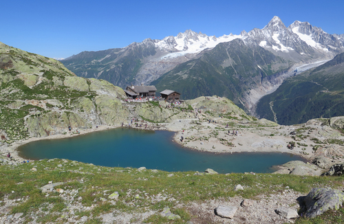 Lac Blanc, Alpy Francuskie.