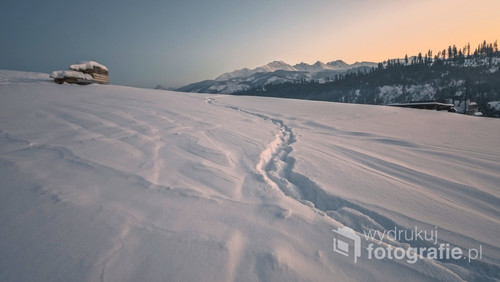 Zdjęcie powstało w Małych Cichych podczas pewnego zimowego wyjazdu na narty.