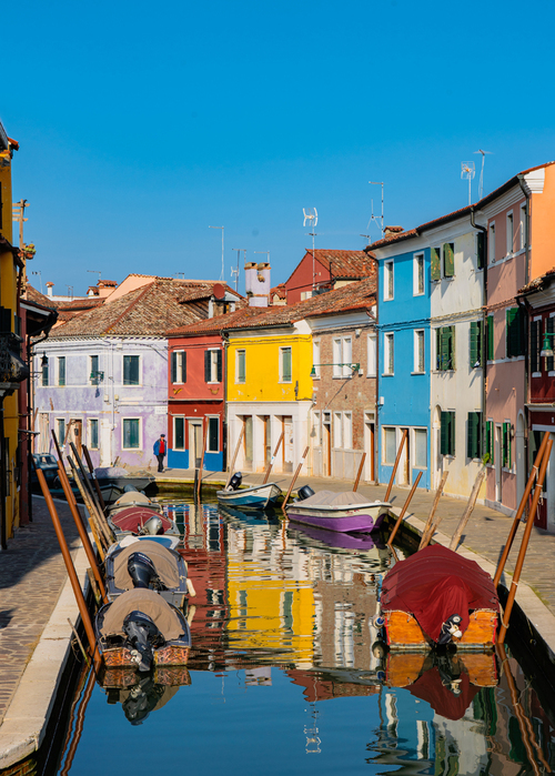 Najbardziej kolorowe miejse we Włoszech.