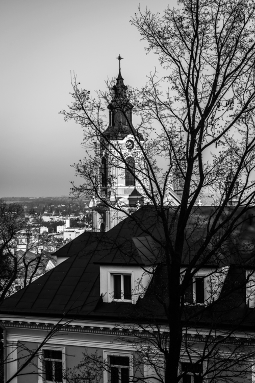 Wieża Katedralna przy Bazylice Archikatedralnej w Przemyślu woj. podkarpackie.