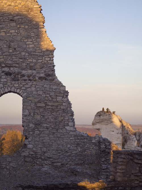 Widok z zamku w Ogrodzieńcu
