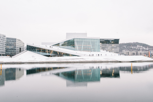 Budynek Opery w Oslo, Norwegia