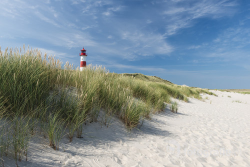Lighthouse on dune horizontal.