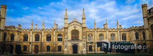 Budynek King's College w Cambridge - średniowieczna architektura w najlepszym wydaniu. 