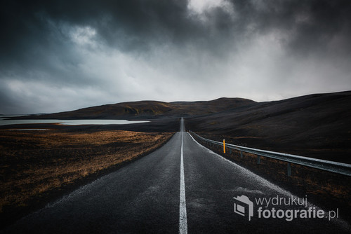 Fotografia wykonana na Islandii - w drodze z Interioru.