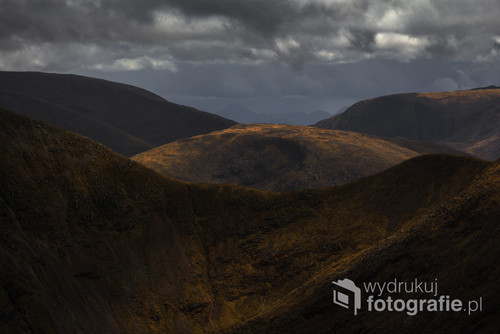 Fotografia gór szkockich 