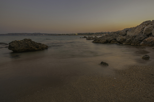 Fotografia została wykonana w lipcu 2021 w Grecji na Rhodos, podczas zachodu słońca