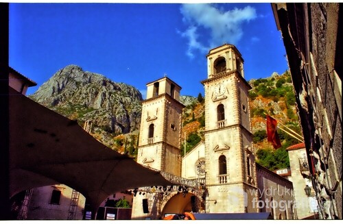 Old City w Kotorze, Czarnogóra, MNE.