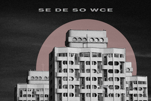 Autorska grafika jednych z najbardziej kultowych brutalistycznych budynków we Wrocławiu. Sedesowce czyli Wrocławski Manhattan zaprojektowany został przez Jadwigę Grabowską- Hawrylak w latach 1967-1970.